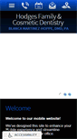 Mobile Screenshot of hodgescosmeticdental.com