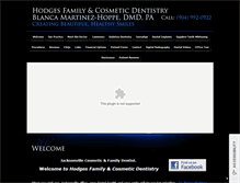 Tablet Screenshot of hodgescosmeticdental.com
